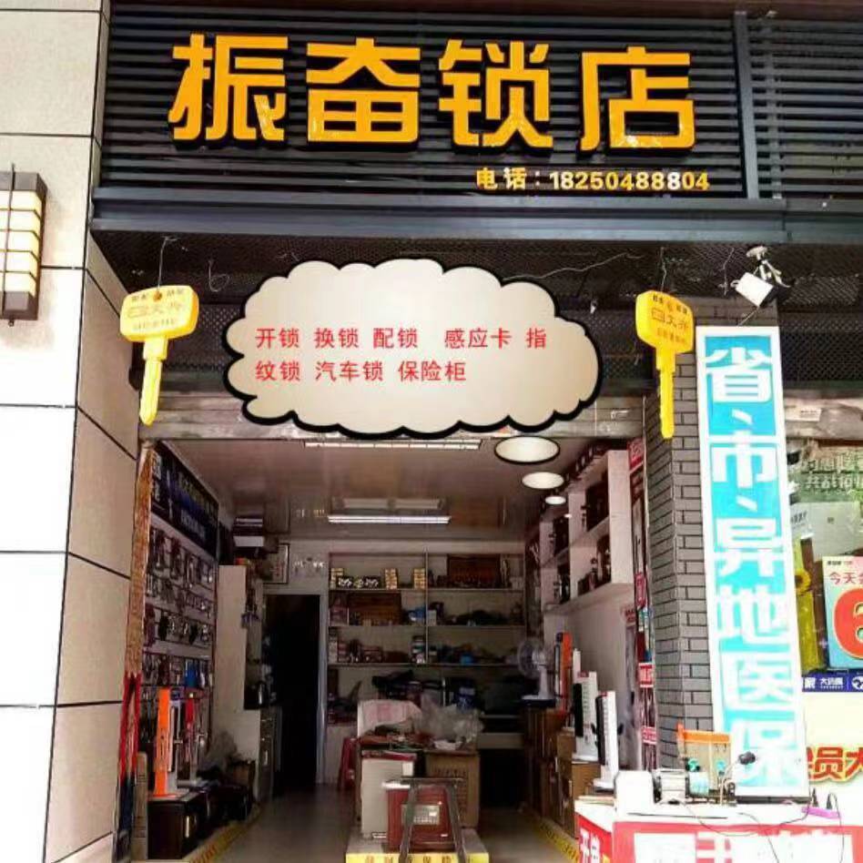 图片名称：振奋锁店